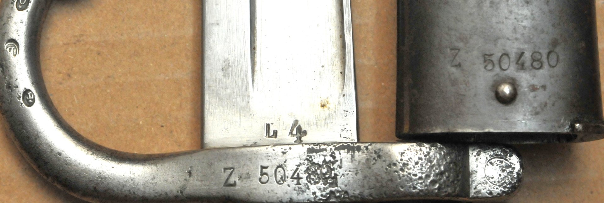 Französisches 1866 Bajonett Nr 3 nummerngleich – Bild 3