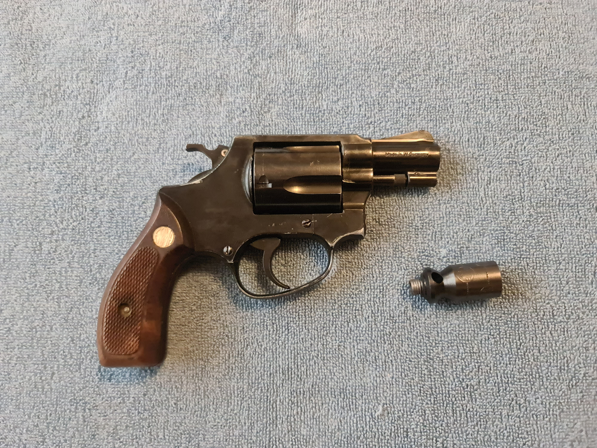 Schreckschussrevolver Erma EGR 66, 9mm RK, PTB 162 – Bild 1