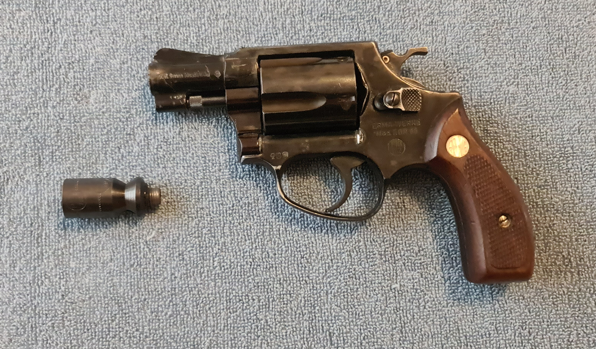 Schreckschussrevolver Erma EGR 66, 9mm RK, PTB 162 – Bild 2