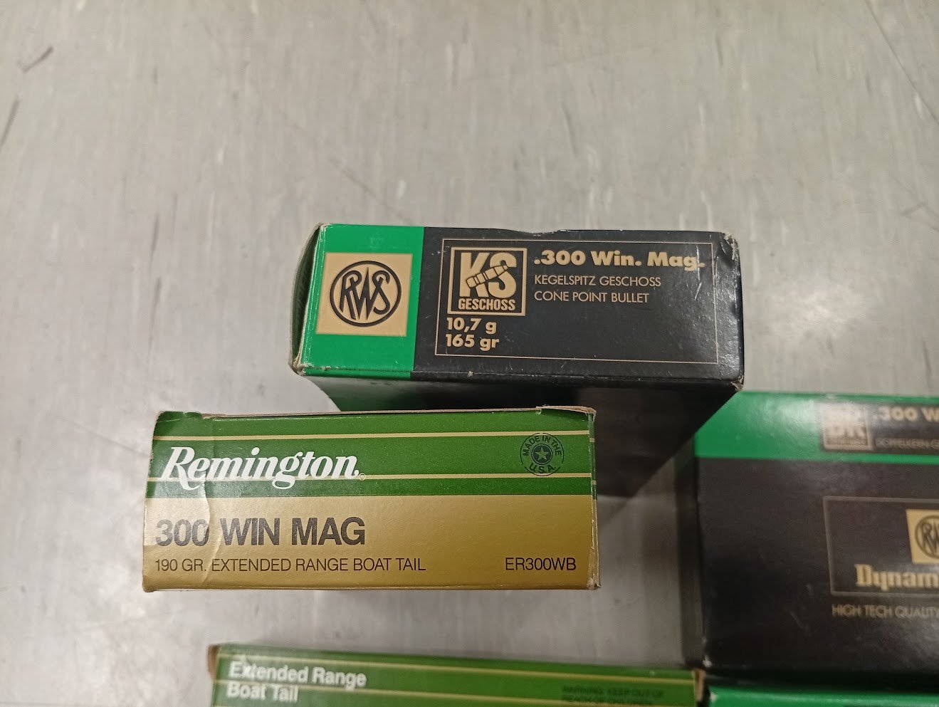 .300Win.Mag. 100 Schuss RWS und Remington KS DK und Extended Range – Bild 2