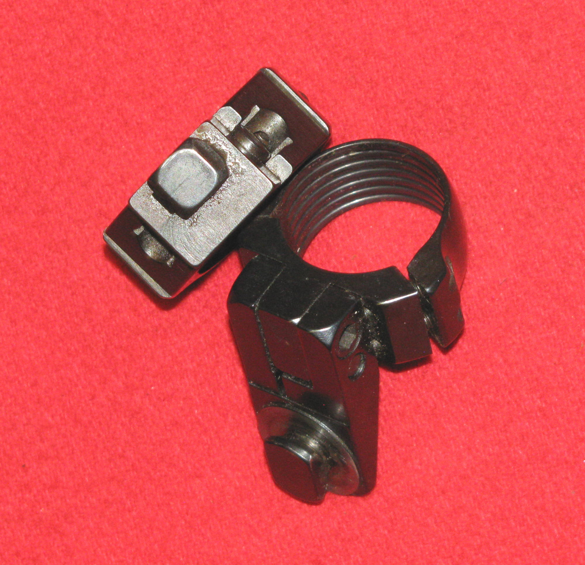 Zwei Stahl Montageteile für ZF / Zielfernrohr mit 26mm Rohrdurchmesser – Bild 2