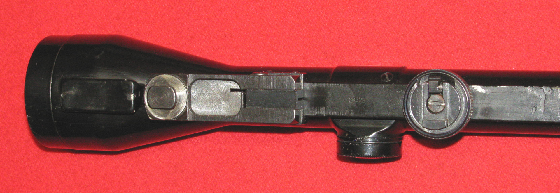 ZF / Zielfernrohr, ein HERTEL & REUSS KASSEL Macro - Ziel 6 x 46 mit dem Absehen Duplex / Montagetei – Bild 6