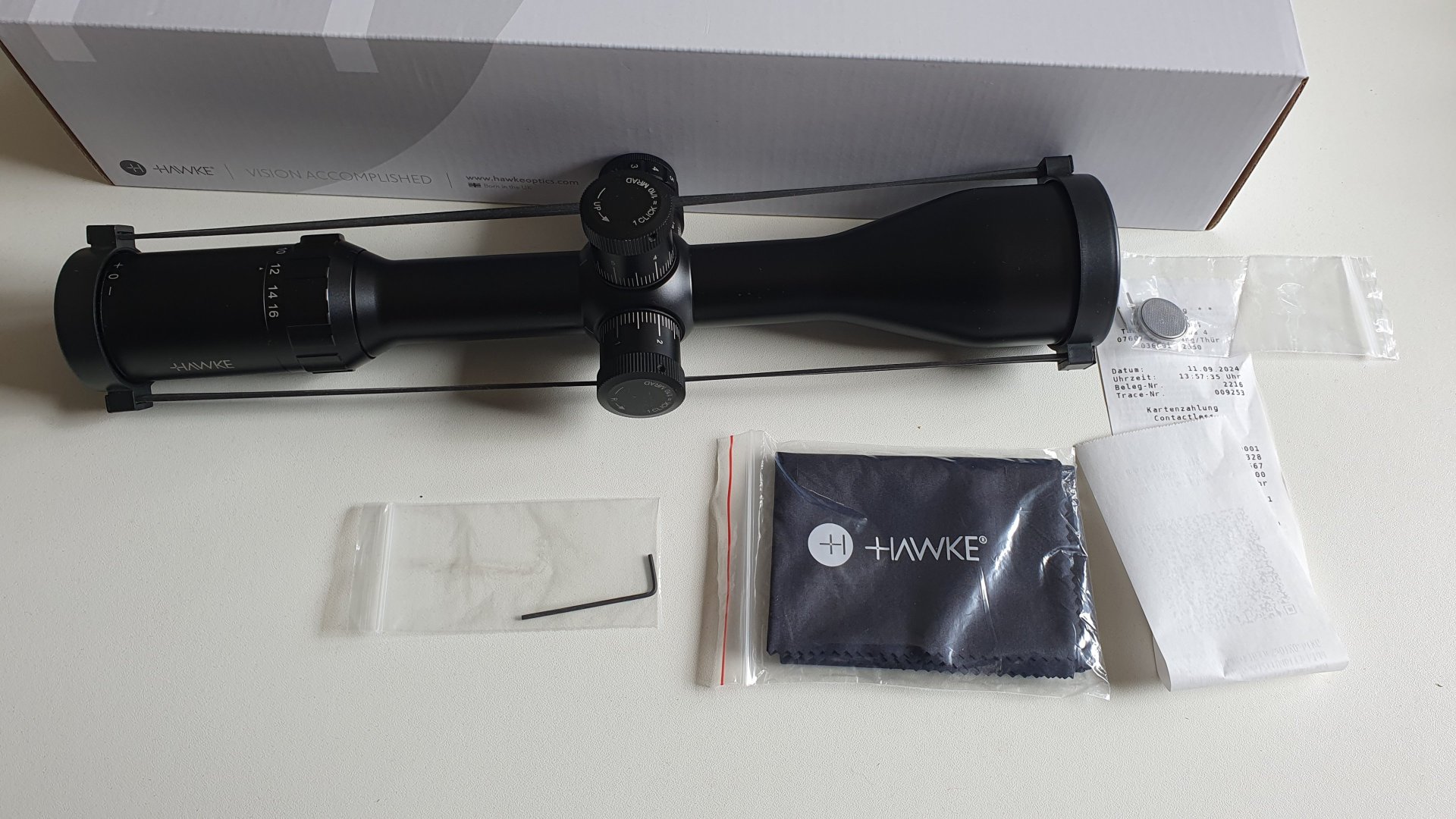 Hawke Vantage 30 WA FFP 4-16x50 IR Half Mil Dot – Bild 1