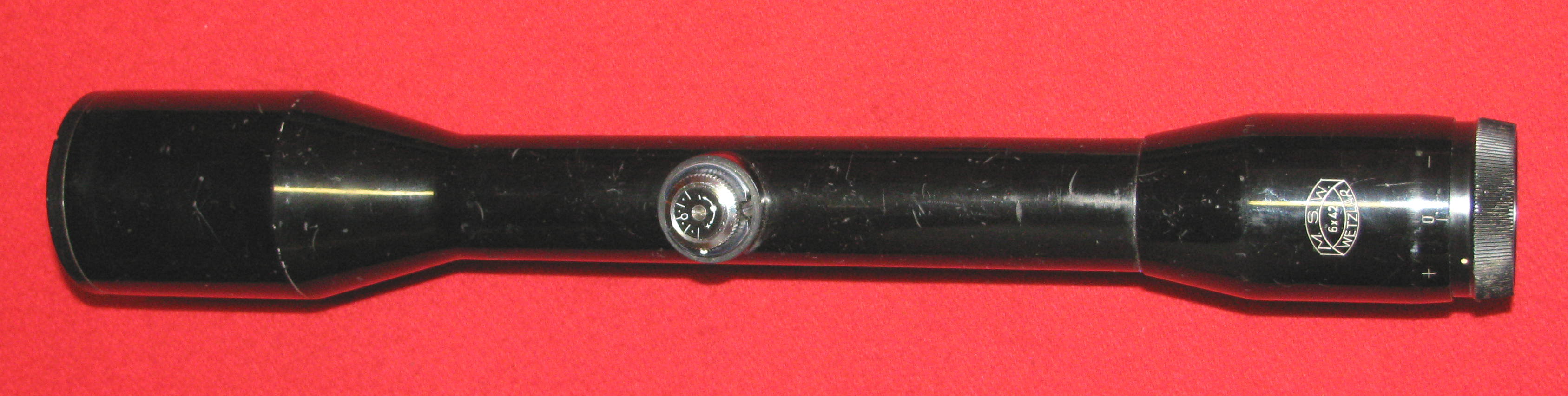 ZF / Zielfernrohr, ein M.S.W. WETZLAR 6 x 42 mit dem seltenen Absehen 4 – Bild 2