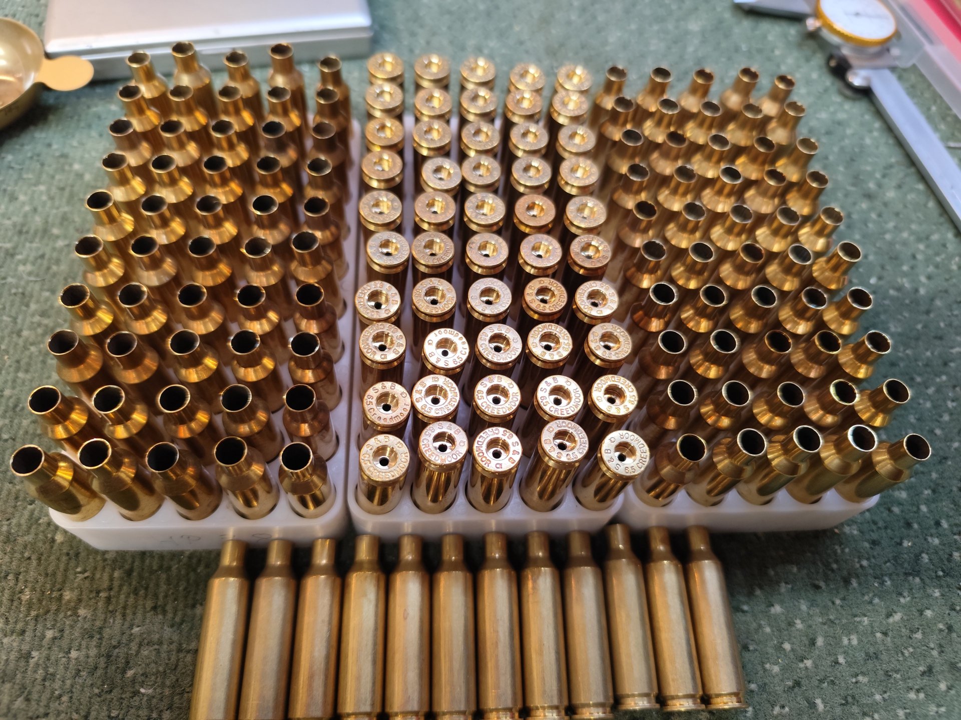 6,5 Creedmoor Hülsen von S&B 162 Stück – Bild 1