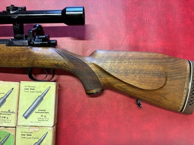 98er von Walther Gehmann/Karlsruhe im Kaliber 7x66 von Hofe – Bild 2
