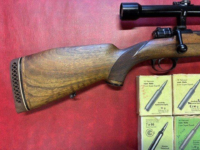 98er von Walther Gehmann/Karlsruhe im Kaliber 7x66 von Hofe – Bild 5