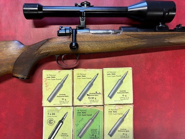 98er von Walther Gehmann/Karlsruhe im Kaliber 7x66 von Hofe – Bild 4