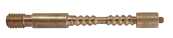 1 x BALLISTOL Universal Filzadapter #23256 | M5 Außengewinde & 1/8'' Innengewinde Messing ab Cal. 22 – Bild 1