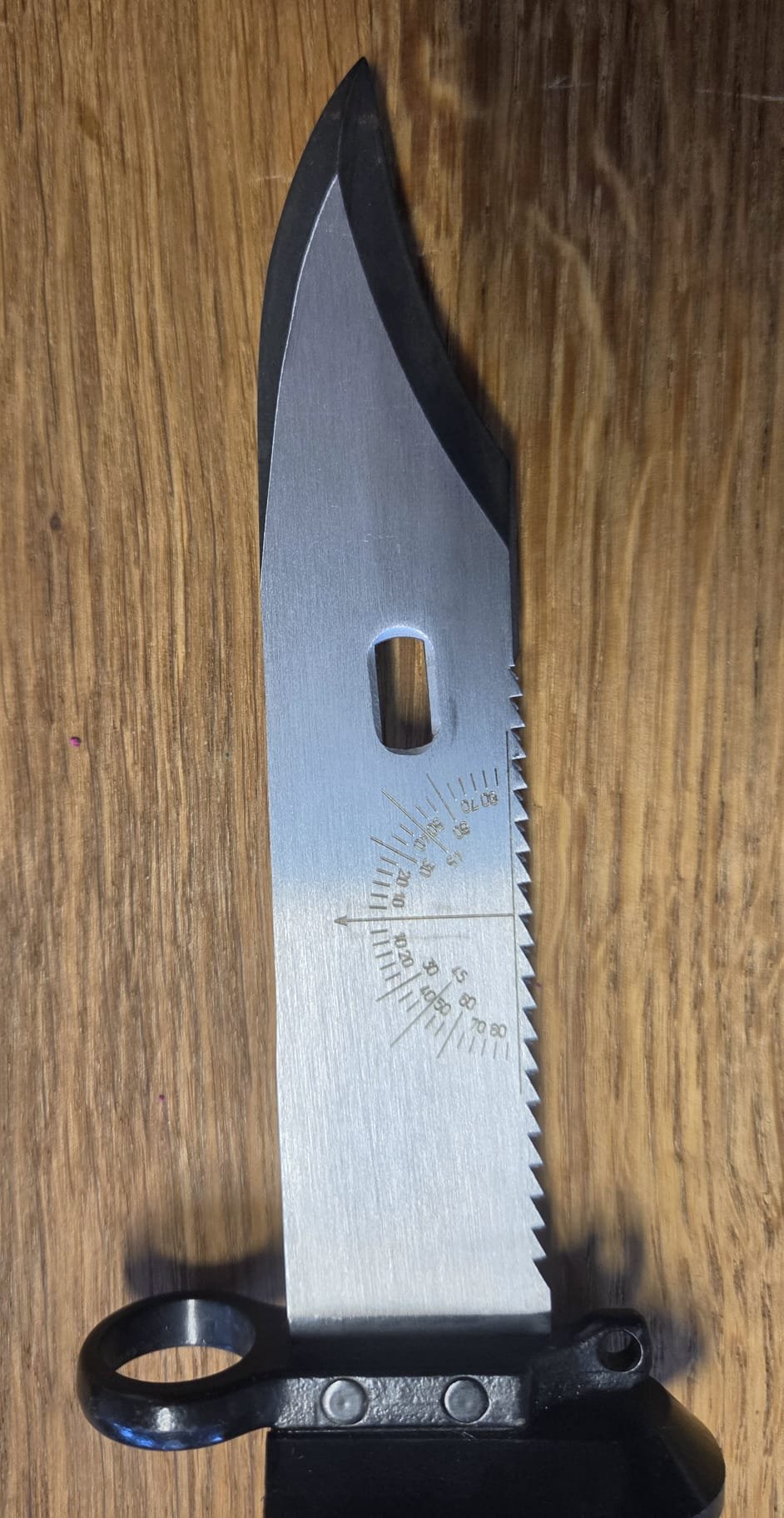 NVA Fallschirmjäger Kampfmesser KM 87 - Selten! – Bild 3
