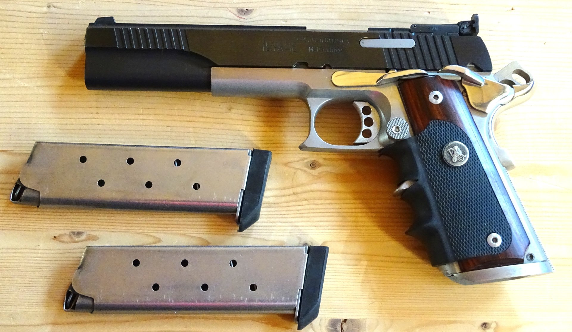 Pistole Peters Stahl Multicaliber Kal.: .45Auto 6"Zoll – Bild 1