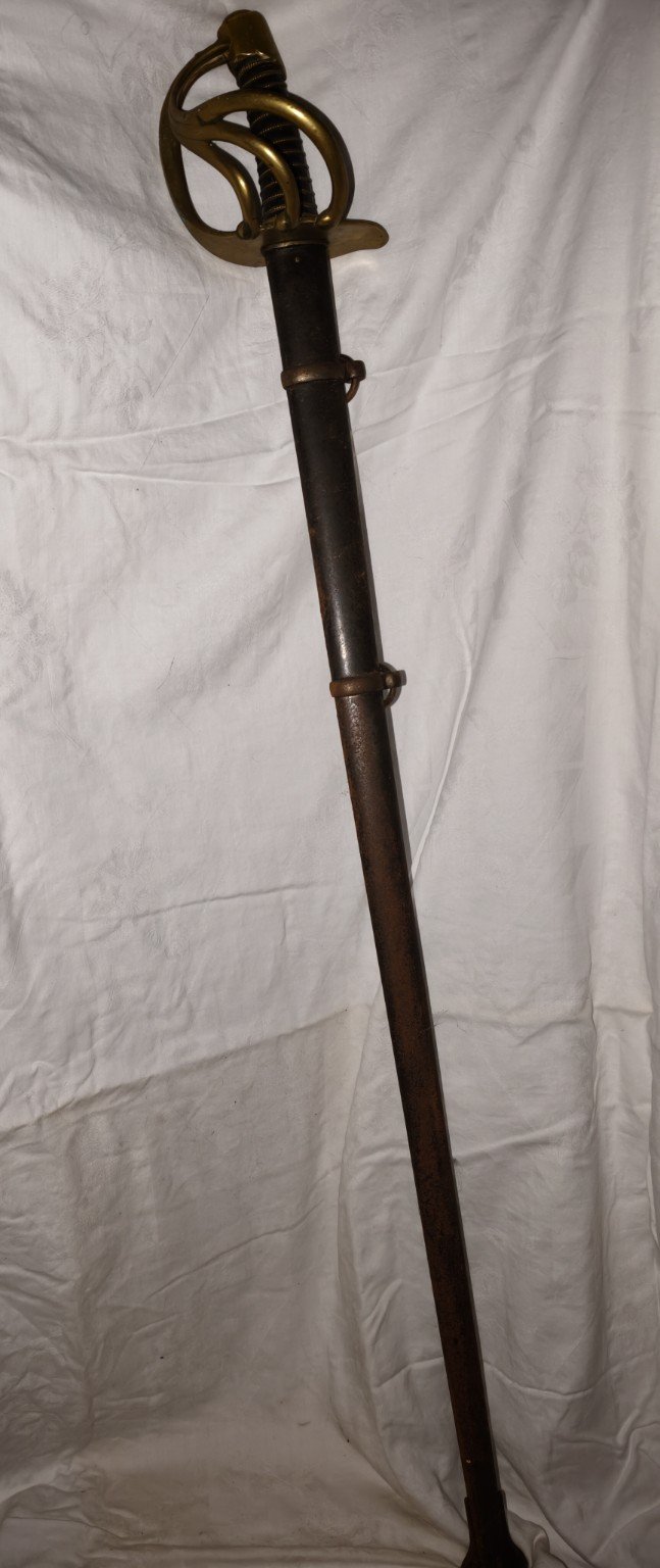 Französischer Kavalleriesäbel Klingenthal 1814 – Nr. 166 auf Säbel & Scheide – Bild 1
