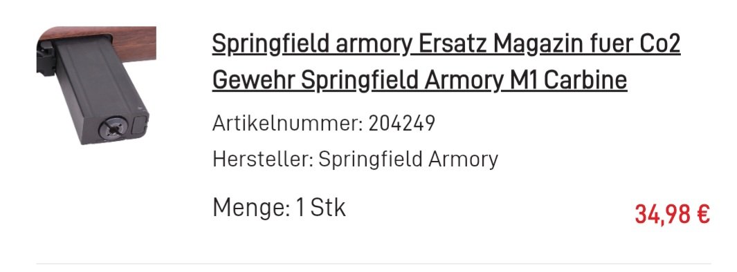 Springfield M1 Luftgewehr – Bild 3
