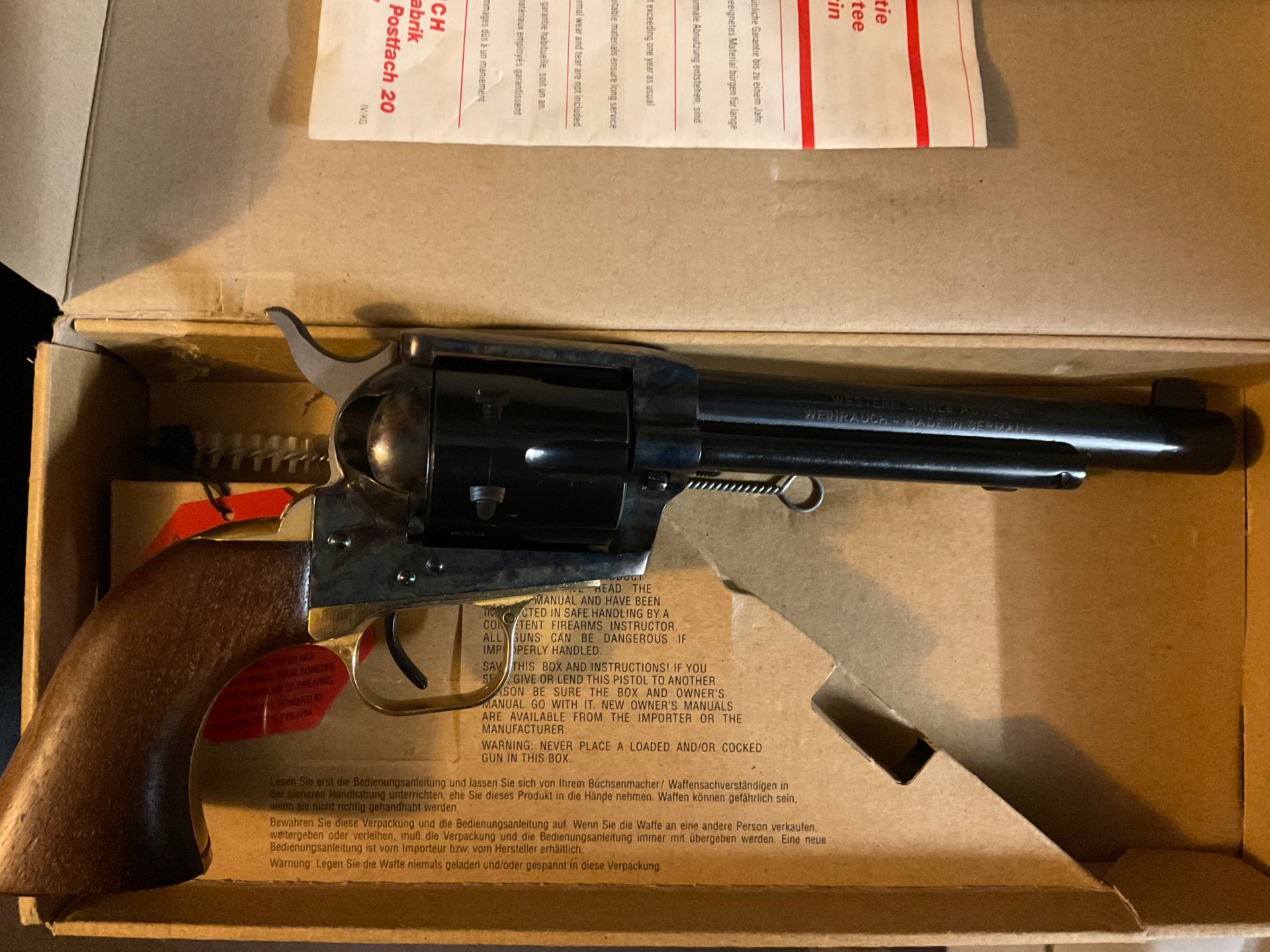 Revolver Weihrauch .45lc – Bild 1