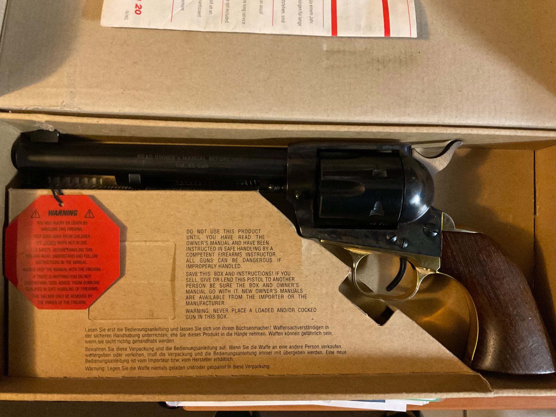 Revolver Weihrauch .45lc – Bild 2