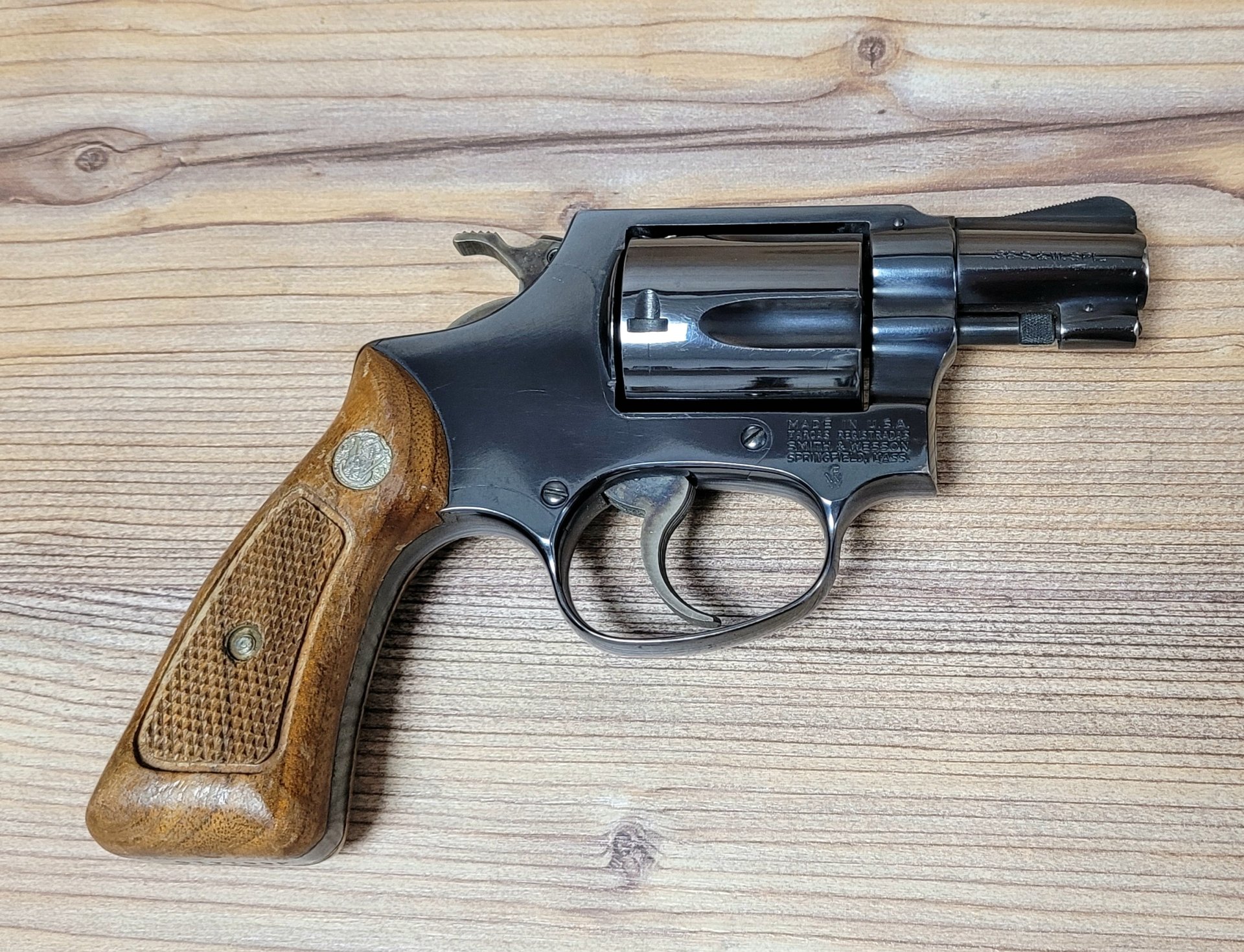 Revolver S&W Mod. 36 .38Special - Smith&Wesson Mod.36 - S&W 36 frühe Fertigung – Bild 2
