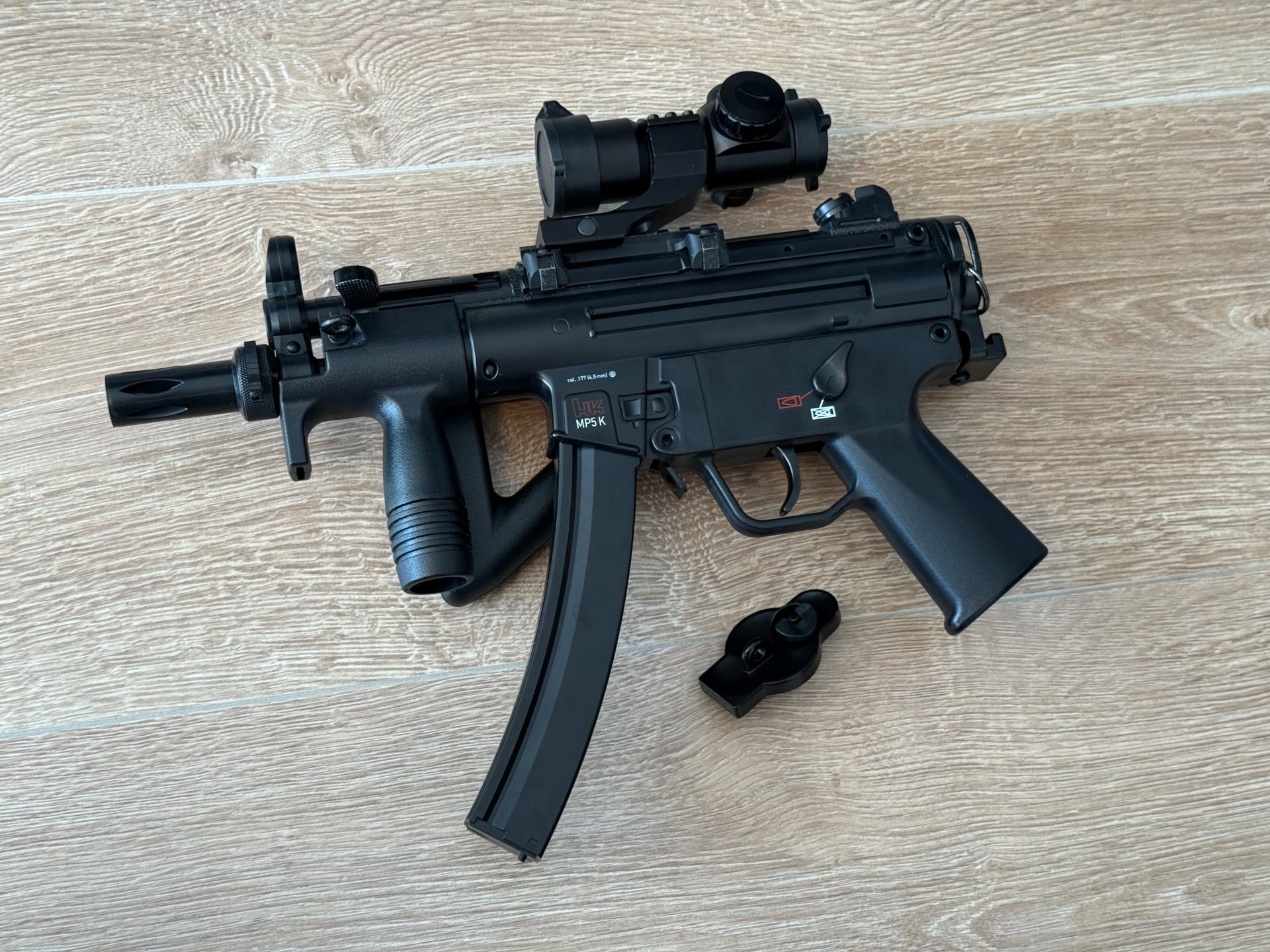 Heckler & Koch MP5 K-PDW cal. 4,5 mm Stahl BB Co2 #007 – Bild 2