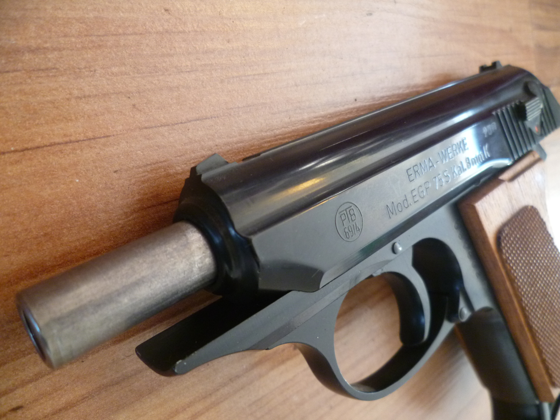 SRS Erma EGP 75 S - 8mm Knallpatrone – Bild 5