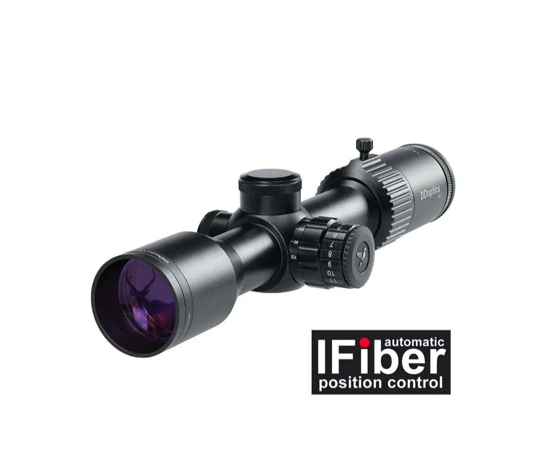 Zielfernrohr/ Drückjagdglas 1,5-15 x 40 NXT DDoptics, mit IFiber Control – Bild 2