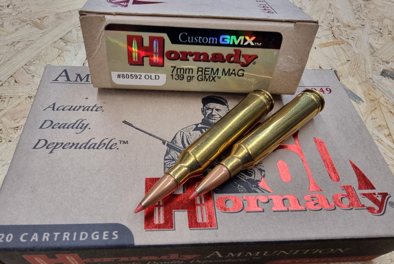 7mm Rem. Magnum/139grs. Hornady GMX bleifrei !!Sonderpreis!! No. 80592 20 stk. # SSZ Berka – Bild 1