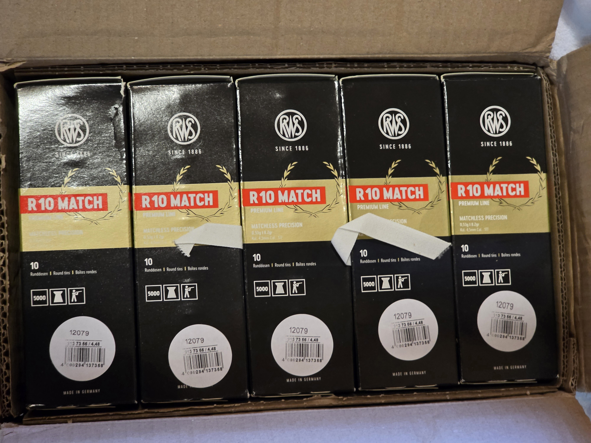 RWS R 10 MATCH 0,53 g Ø 4,48 mm 25.000 Schuss – Bild 2
