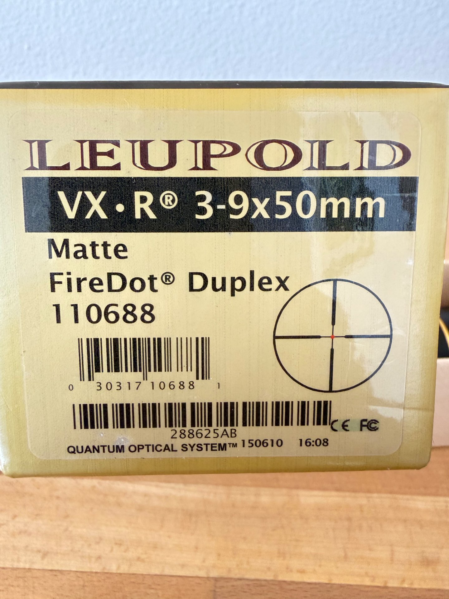 Leupold Zielfernrohr VX-R 3-9x50, Fire Dot 4 – Bild 1