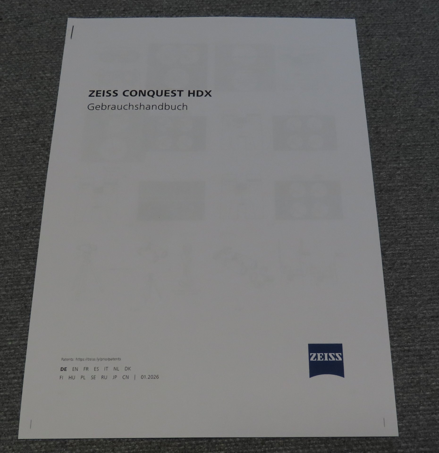 Zeiss Conquest 8 x 32 HDX Fernglas, Neu – Bild 13