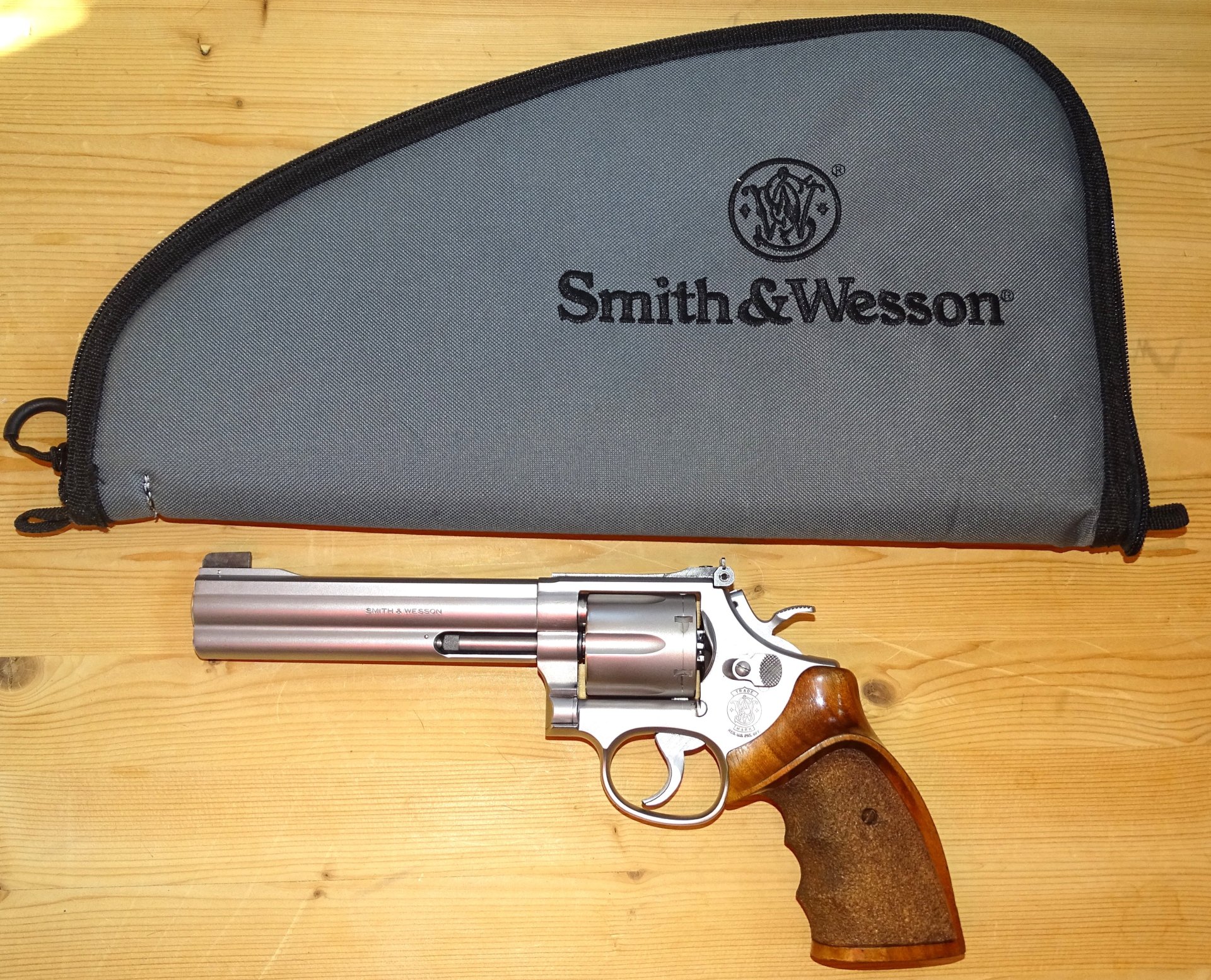 Revolver Smith & Wesson 686 Target Champion Kal: .357Mag – Bild 1