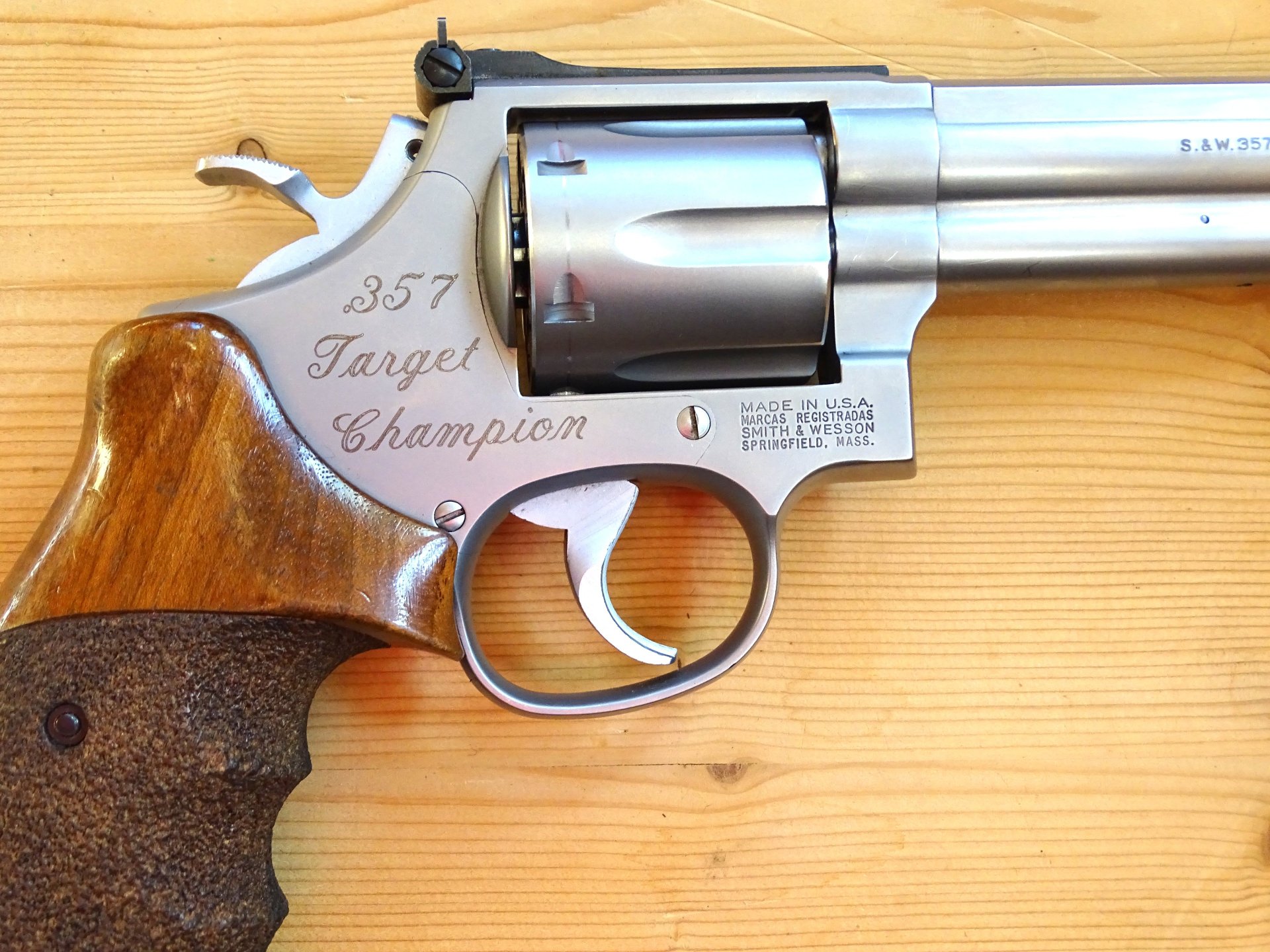 Revolver Smith & Wesson 686 Target Champion Kal: .357Mag – Bild 4