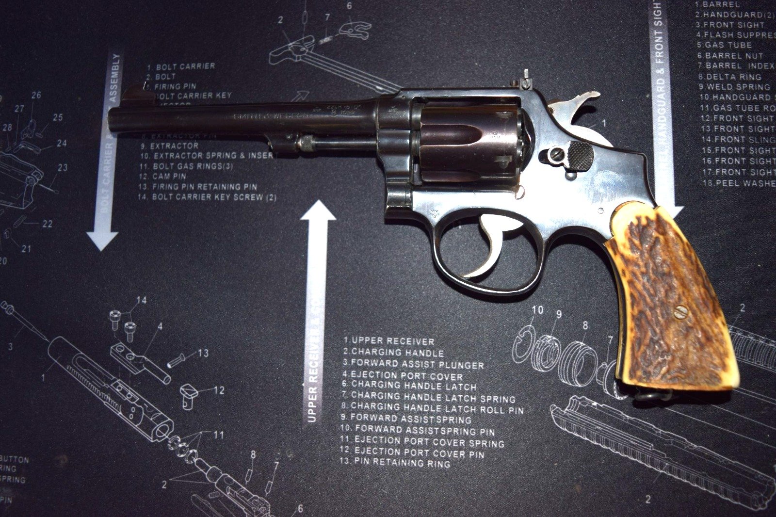 Parker Hale Smith & Wesson Military & Police 22 lr – Bild 1