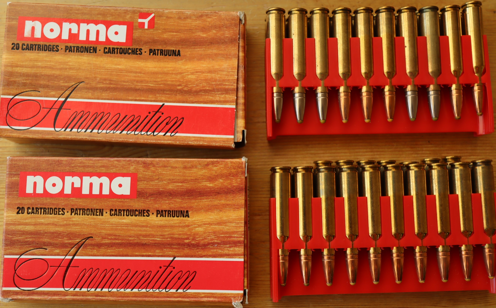 NORMA .308Win 180gr Plastic Spitz D-C - 40 Patronen – Bild 1