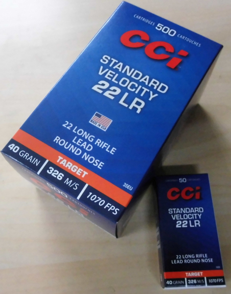 Munition CCI 22lr Standard – Bild 1