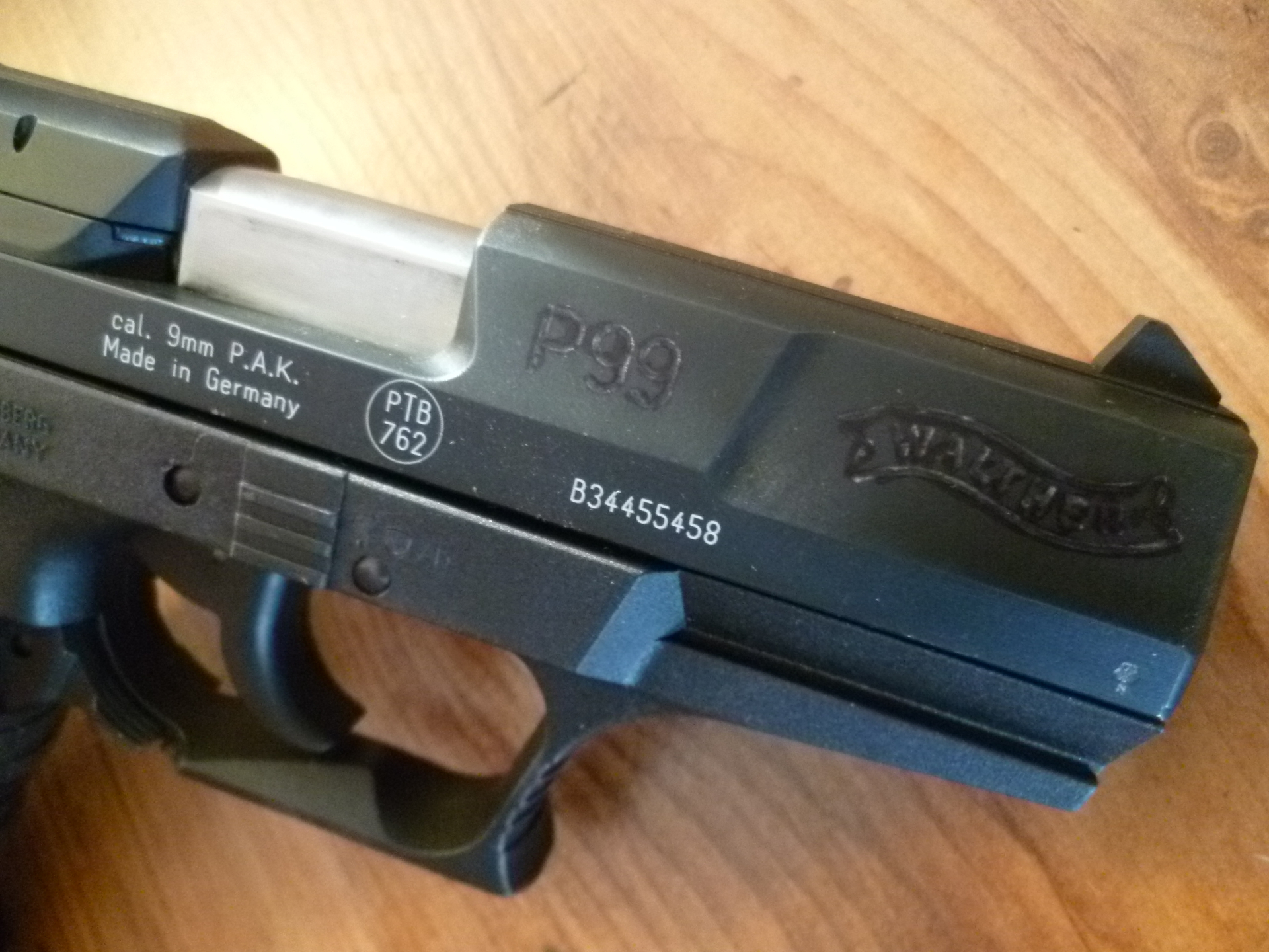 SRS Walther P99 - 9 mm PAK – Bild 4