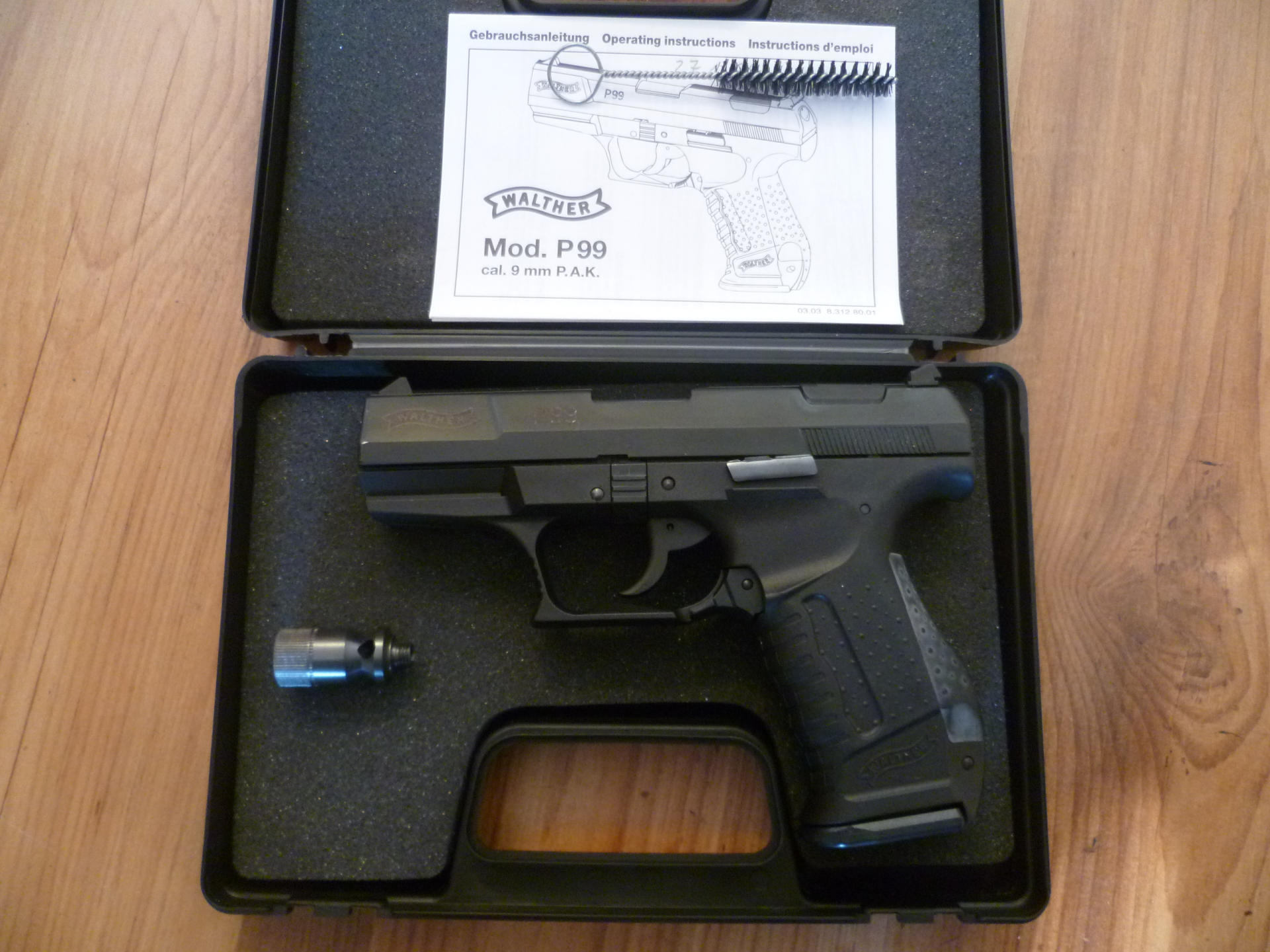 SRS Walther P99 - 9 mm PAK – Bild 1