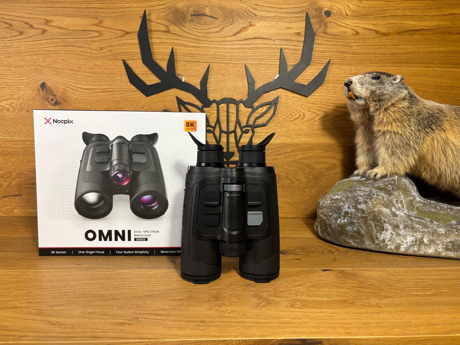 Multispektral-Binokular Nocpix Omni H35R - 8K Sensor - Wärmebild - Waffen Schlemmer Ingolstadt – Bild 1