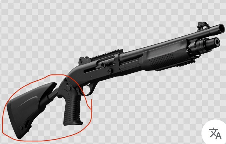 Teleskop Schaft mit Pistolen Griff für Benelli M3 (Ausziehschaft, Schubschaft, Pistolgrip) – Bild 3