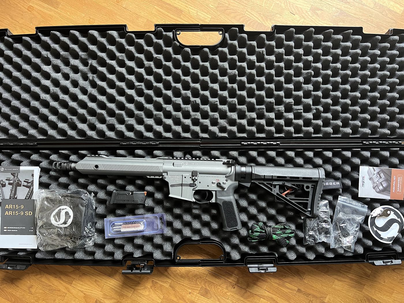 Schmeisser AR15-9 SPORT Neuwaffe Osmium-Grey! – Bild 1