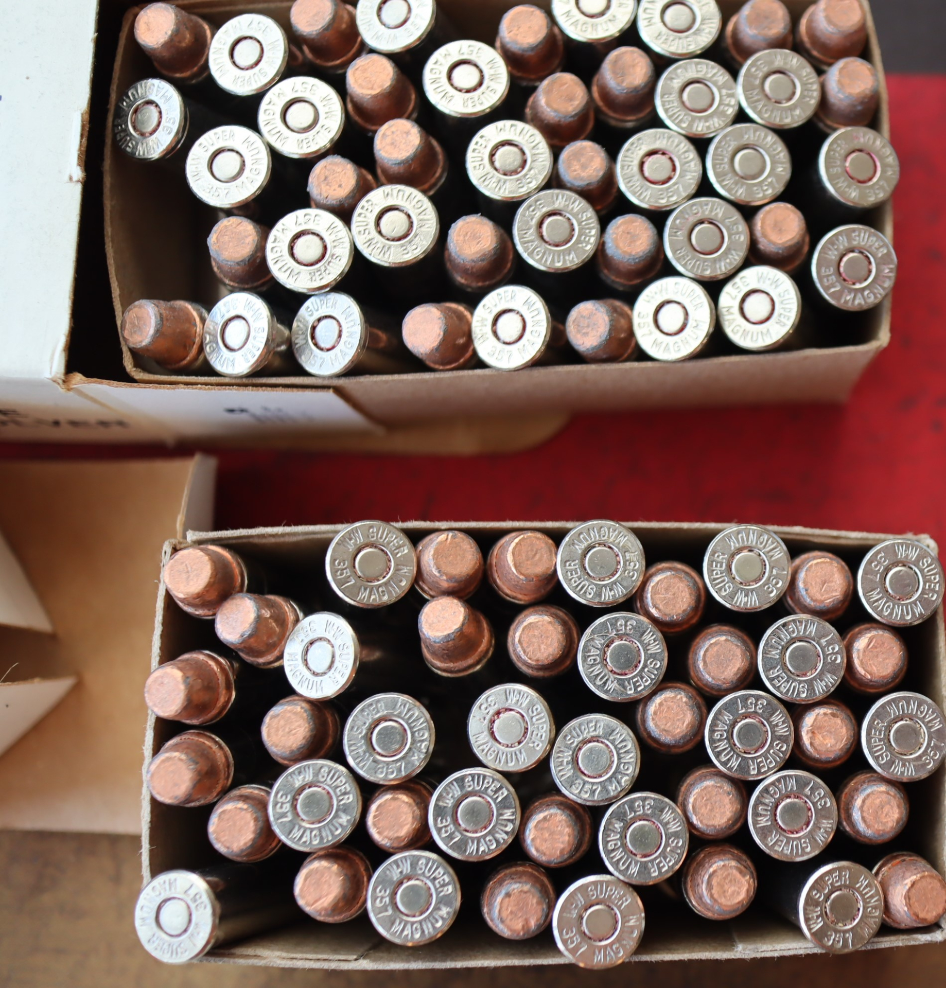 Konvolut Winchester ca. 125 Patronen Kaliber .357Mag – Bild 2