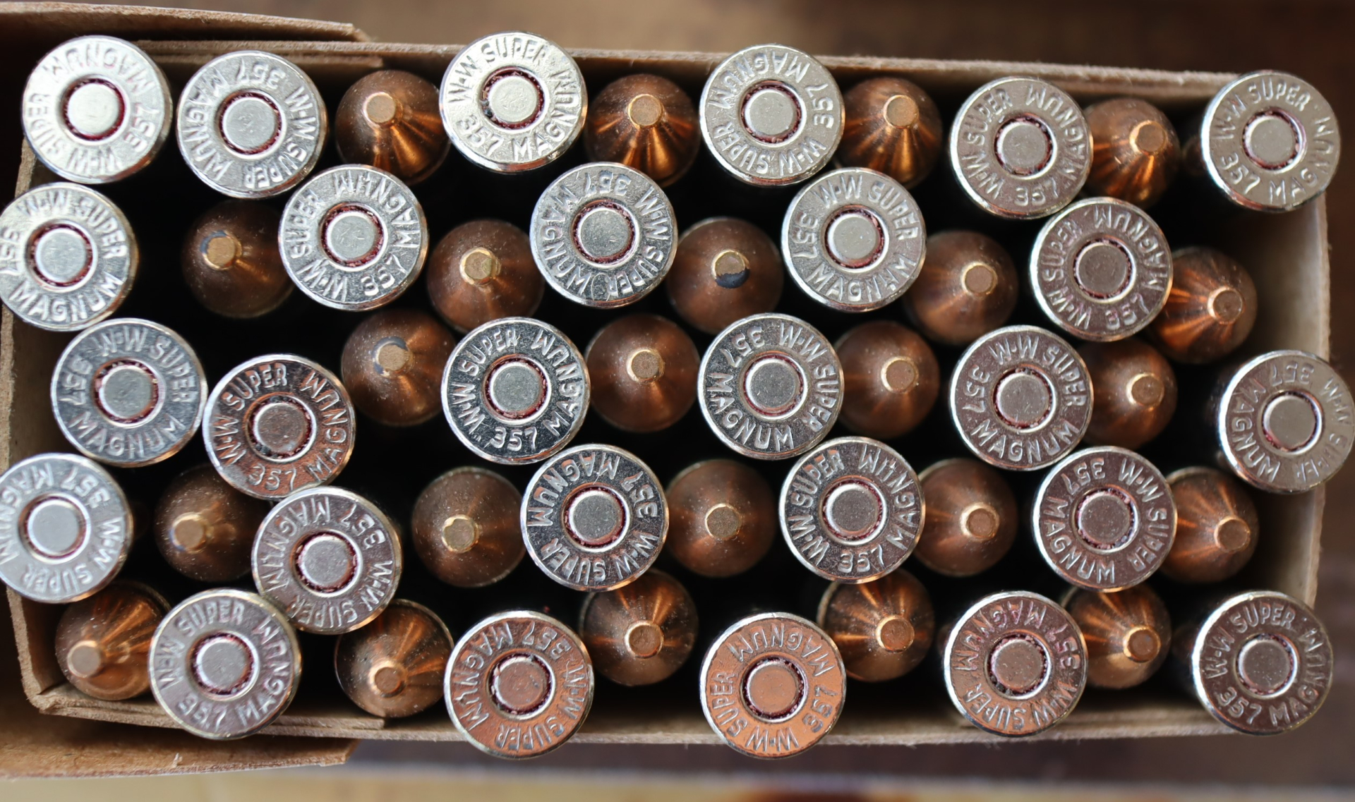 Konvolut Winchester ca. 125 Patronen Kaliber .357Mag – Bild 3