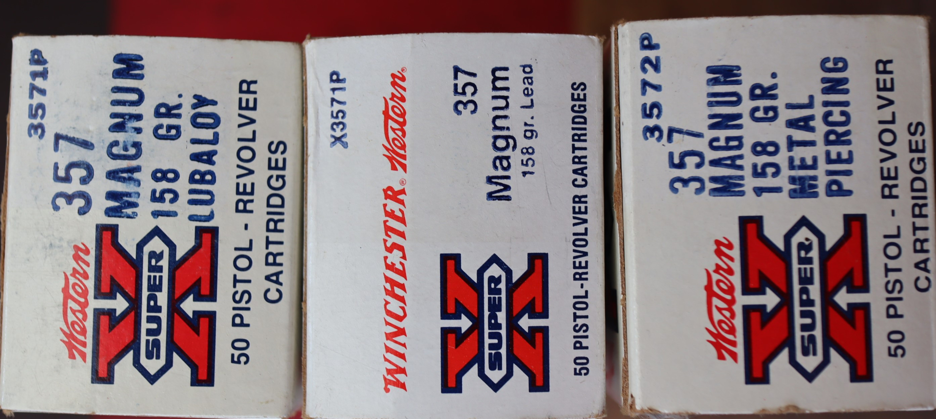Konvolut Winchester ca. 125 Patronen Kaliber .357Mag – Bild 4