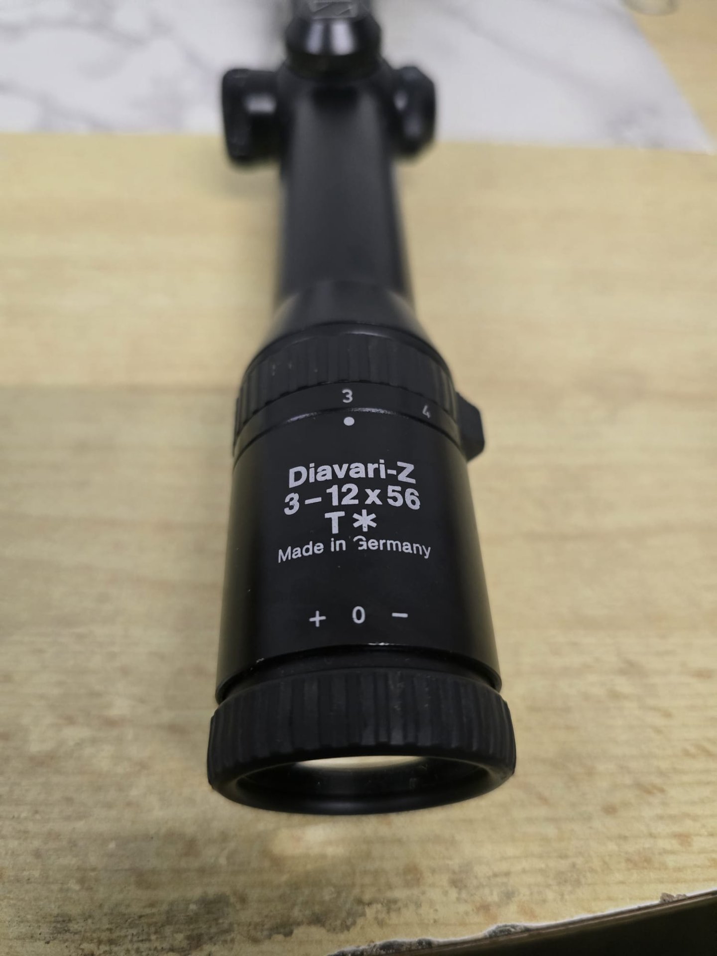 Zielfernrohr, Zieloptik Zeiss Diavari-Z, 3-12X56 T* – Bild 1