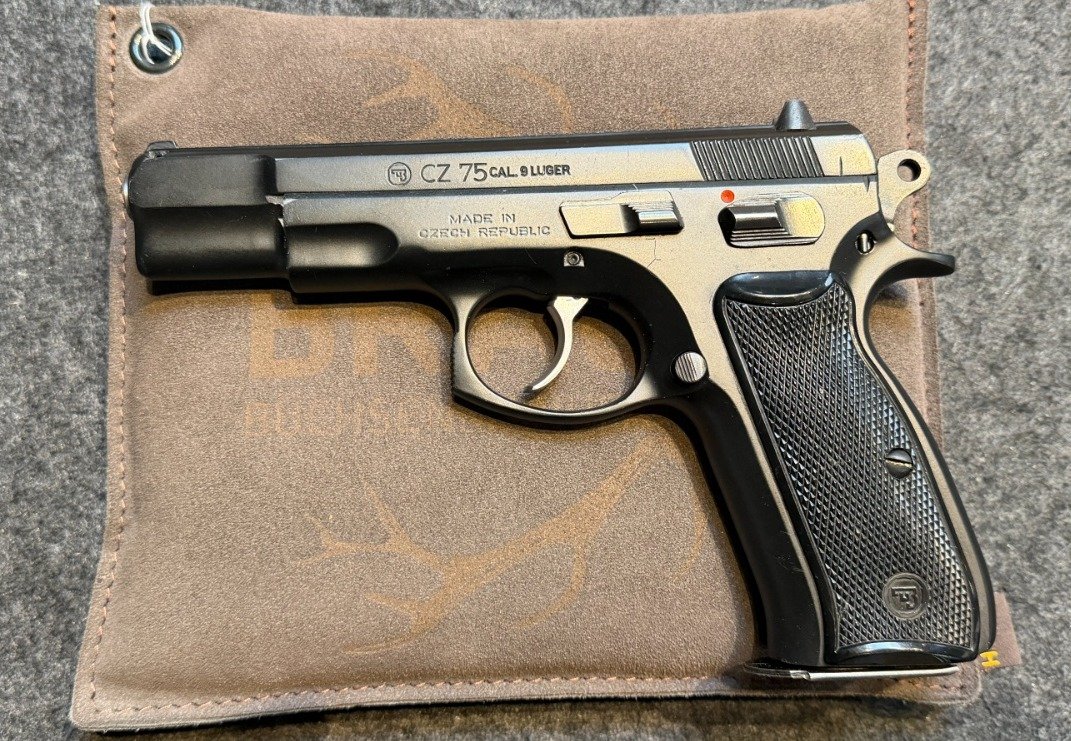 CZ 75 – Kaliber 9 mm Luger – klassische Ganzstahlpistole – Bild 1