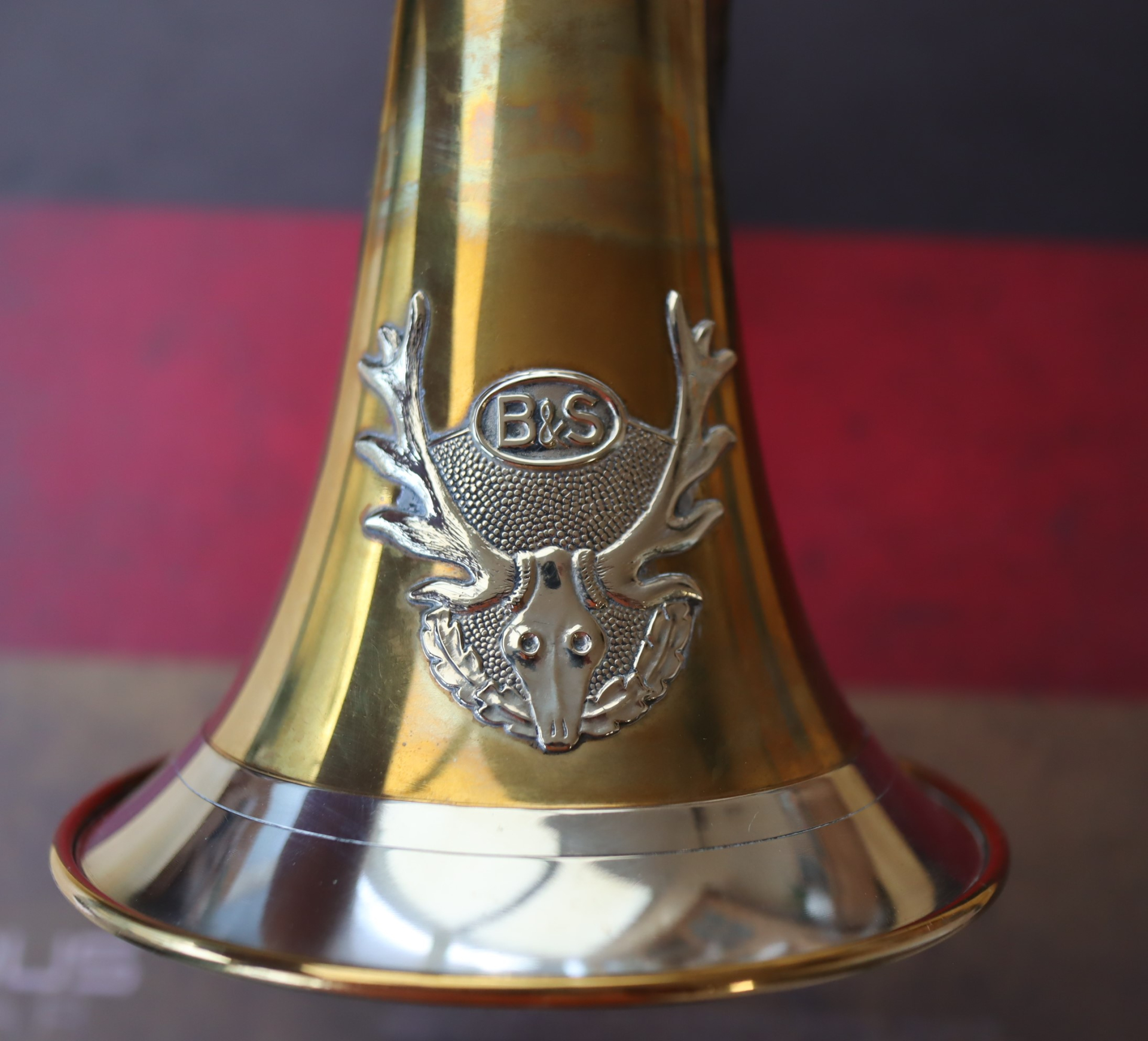 Jagdhorn B&S Fürst Pless – Bild 3