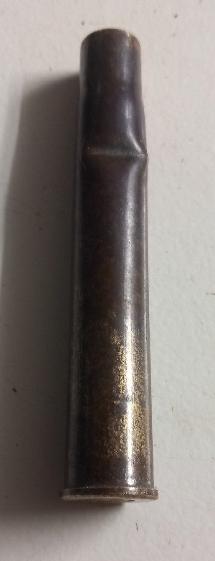 Dekohülse 9,3×72R alte Försterpatrone J.P.Sauer&Sohn Suhl – Bild 1