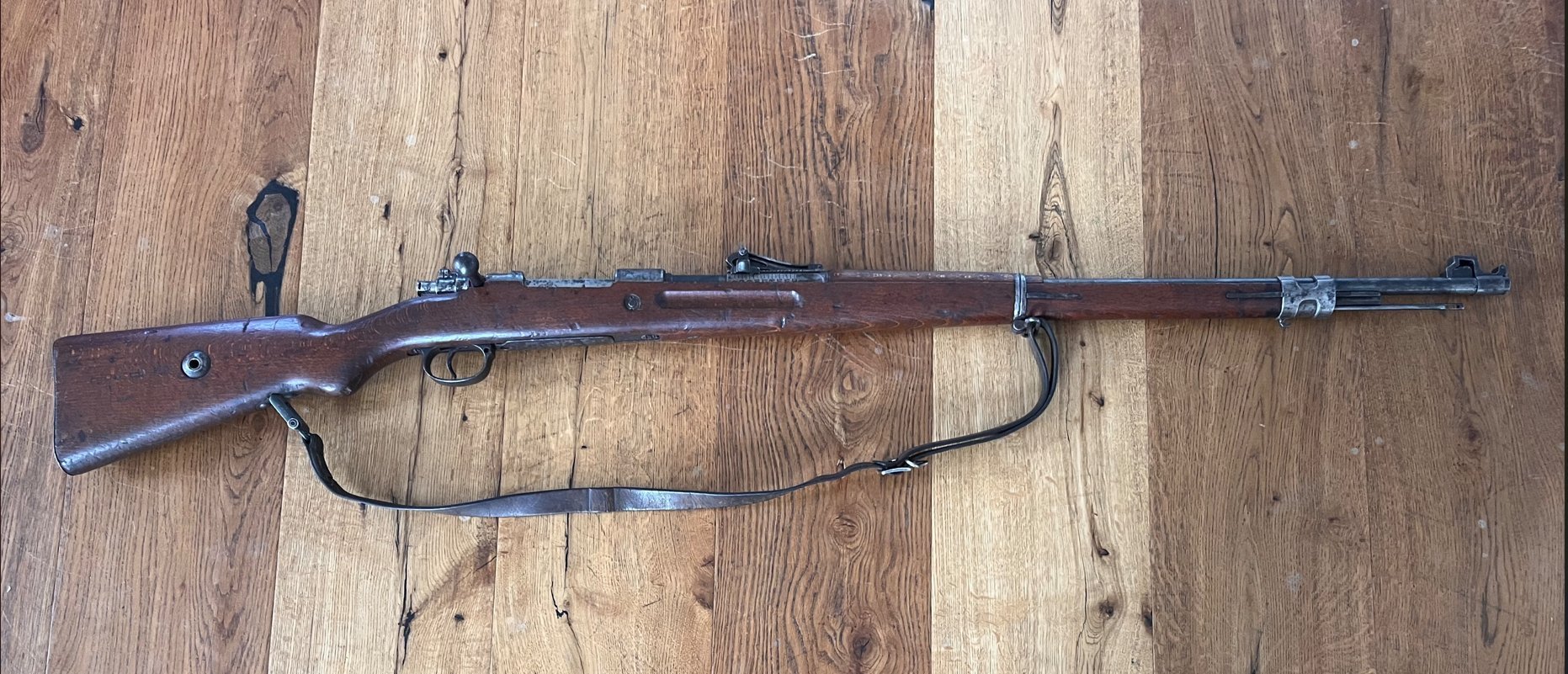 Gewehr 98 Hersteller: DWM Berlin, Baujahr 1917, EWB, nummerngleich mit Top Lauf – Bild 2