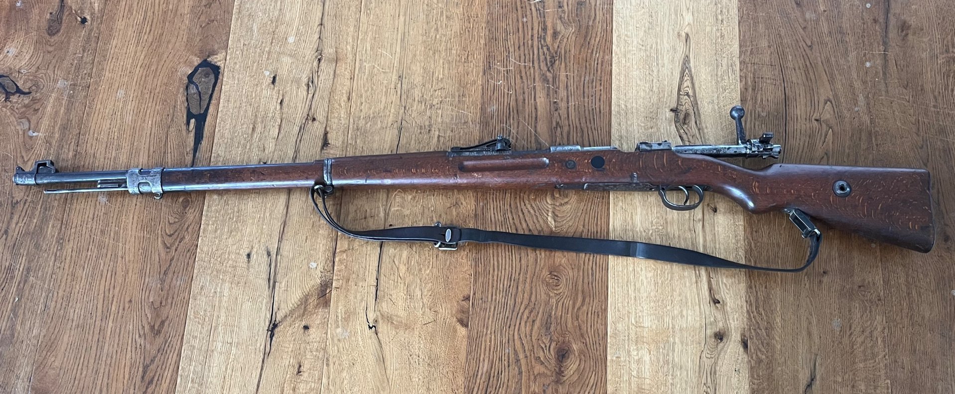 Gewehr 98 Hersteller: DWM Berlin, Baujahr 1917, EWB, nummerngleich mit Top Lauf – Bild 1