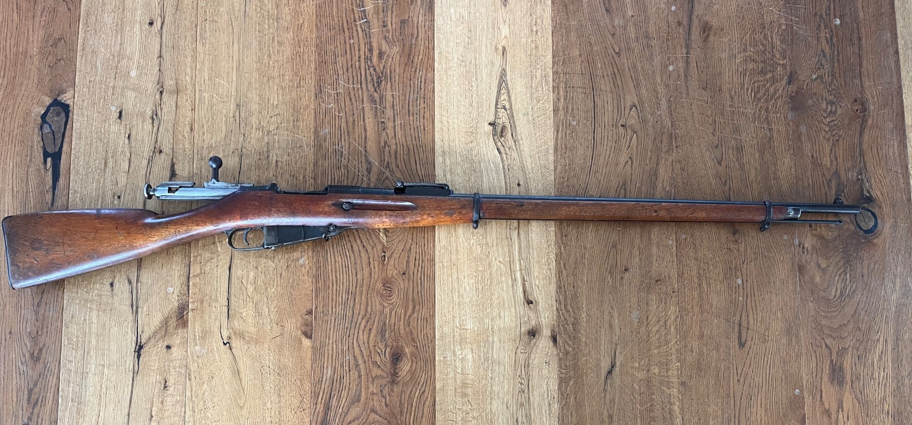 Sehr schöner Mosin Nagant Mod. 91/30 im Kal. 7,62x54R. Baujahr 1905. Stempel: Deutsches Reich – Bild 2