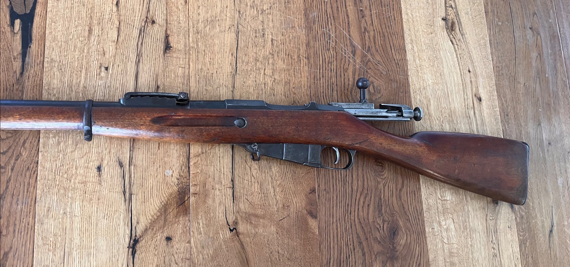 Sehr schöner Mosin Nagant Mod. 91/30 im Kal. 7,62x54R. Baujahr 1905. Stempel: Deutsches Reich – Bild 4