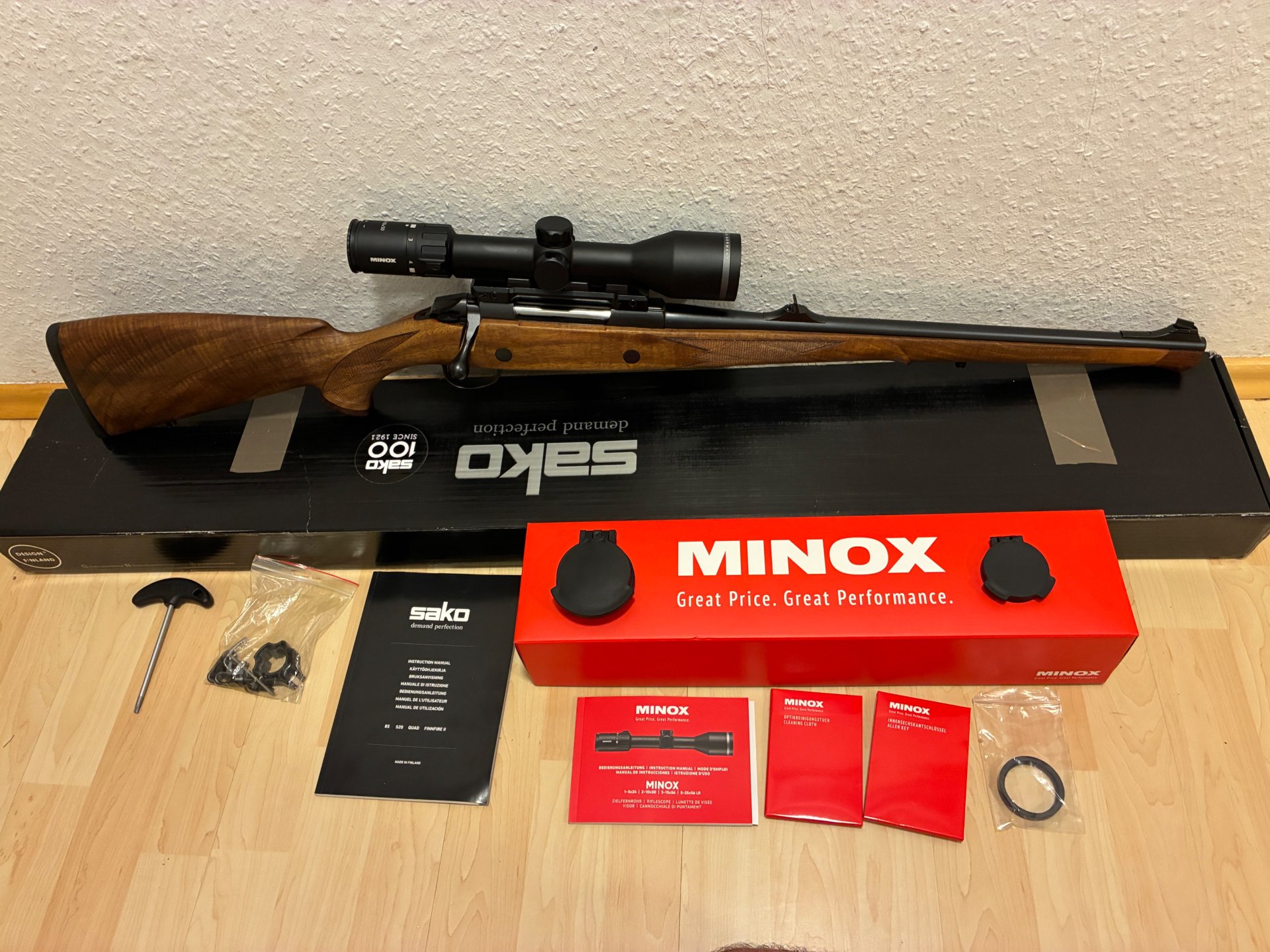 Repetierbüchse Sako 85 MA05 Stutzen Kaliber 7x64 no Tikka Blaser Mauser Heym – Bild 1