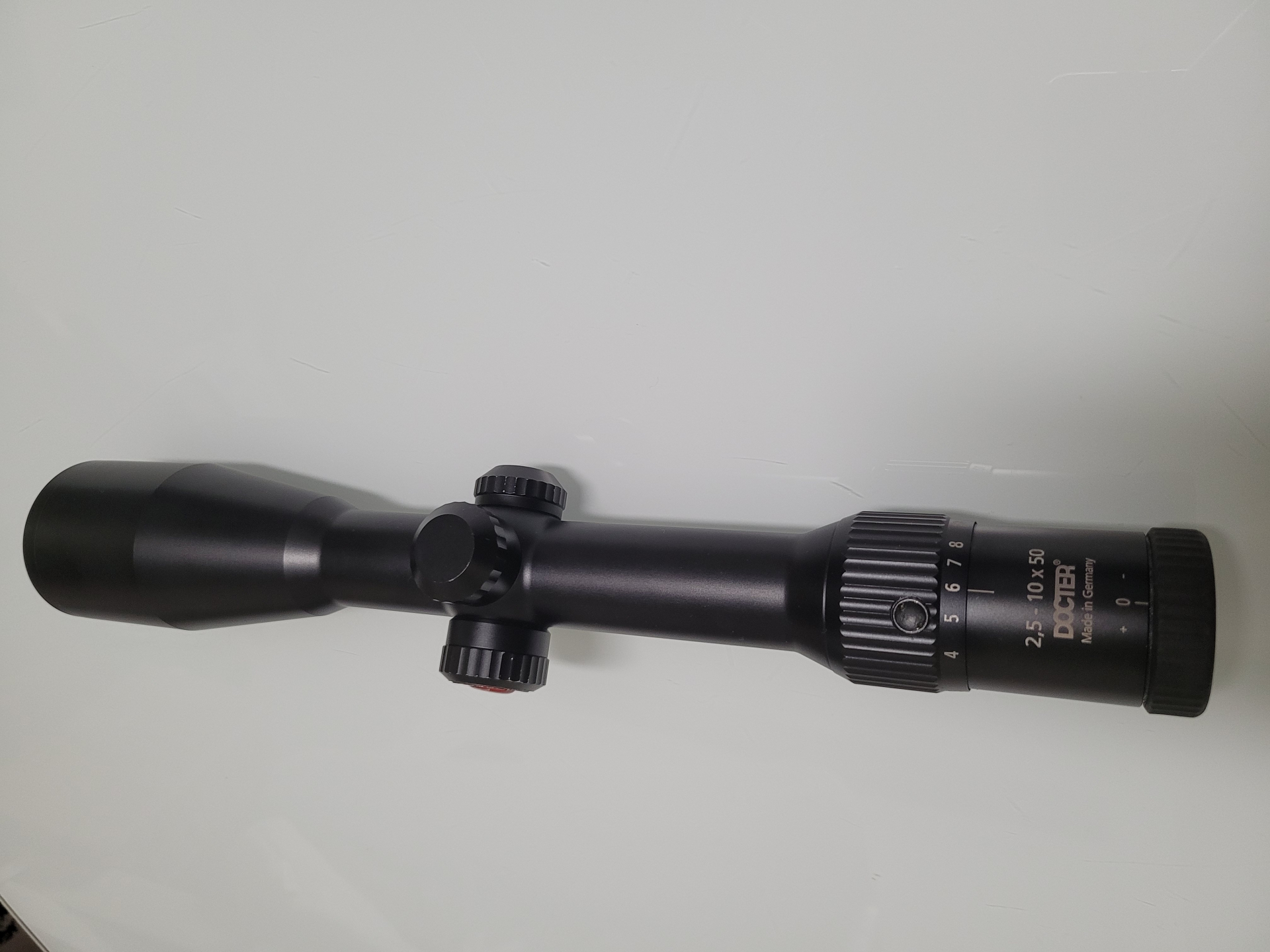 Docter Unipoint 2,5-10x50 Zielfernrohr mit Zeiss Innenschiene und Leuchtabsehen – Bild 6